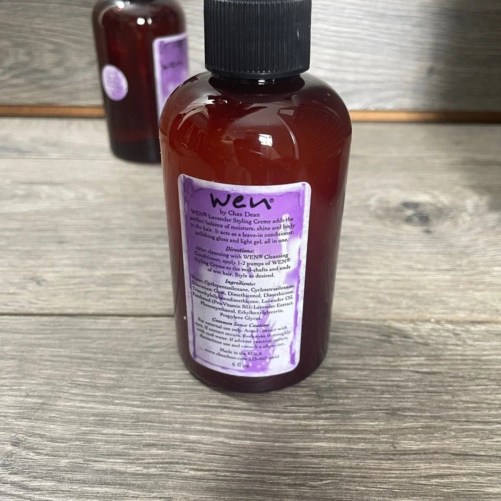 Wen Hair Care Set Unisex 4 Piece Purple Lavender Botanical Hydrating Collection